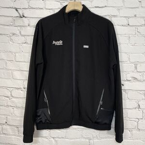 Figs Cobaki Scrub Jacket Men's Size M Black Performance Technical Collection Aya